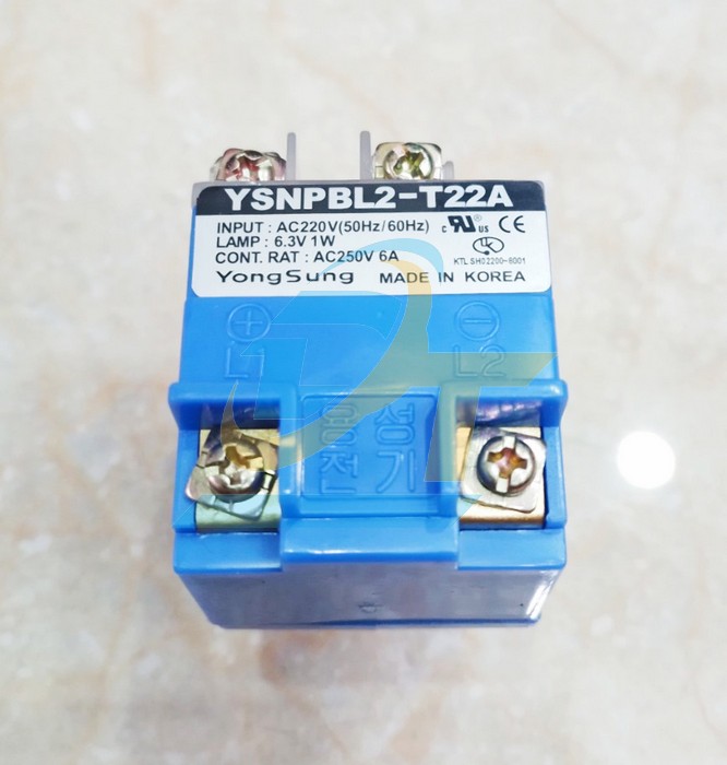 Nút nhấn nhả có đèn 220V phi 25 YongSung YSNPBL2-T22A YSNPBL2-T22A YONGSUNG | Giá rẻ nhất - Công Ty TNHH Thương Mại Dịch Vụ Đạt Tâm