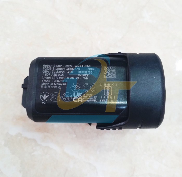 Pin Li-ion GBA 12V 2.0Ah Bosch 1600A00F6X  Bosch | Giá rẻ nhất - Công Ty TNHH Thương Mại Dịch Vụ Đạt Tâm