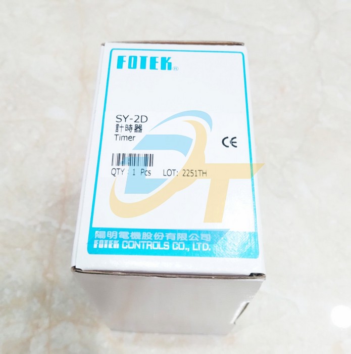 Relay thời gian Fotek SY-2D  Fotek | Giá rẻ nhất - Công Ty TNHH Thương Mại Dịch Vụ Đạt Tâm