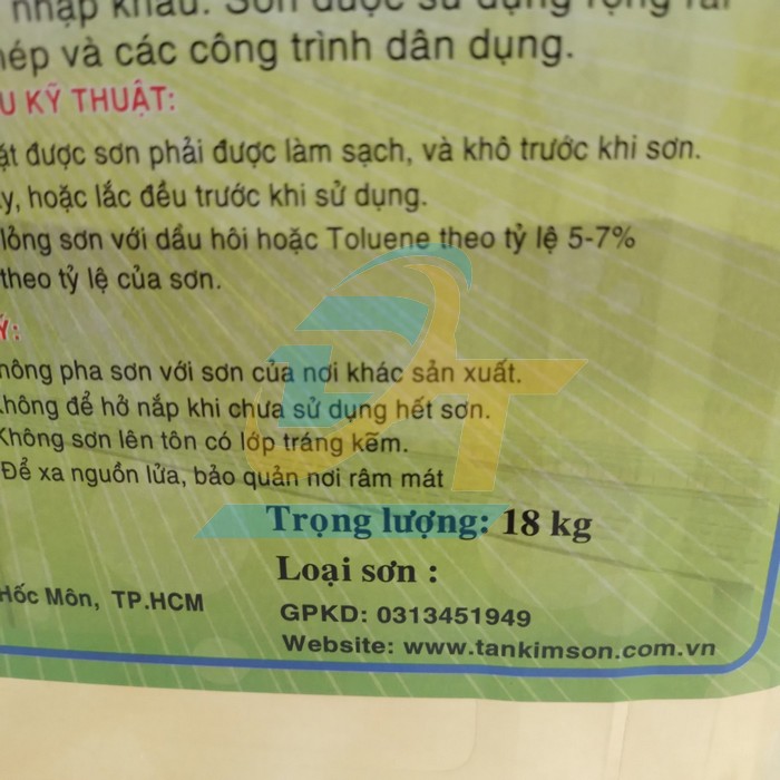 Sơn lót chống gỉ màu xám Lion Paint 20kg  VietNam | Giá rẻ nhất - Công Ty TNHH Thương Mại Dịch Vụ Đạt Tâm