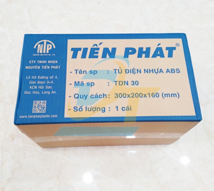 Vỏ tủ điện nhựa ABS Tiến Phát 300x200x160  TienPhat | Giá rẻ nhất - Công Ty TNHH Thương Mại Dịch Vụ Đạt Tâm