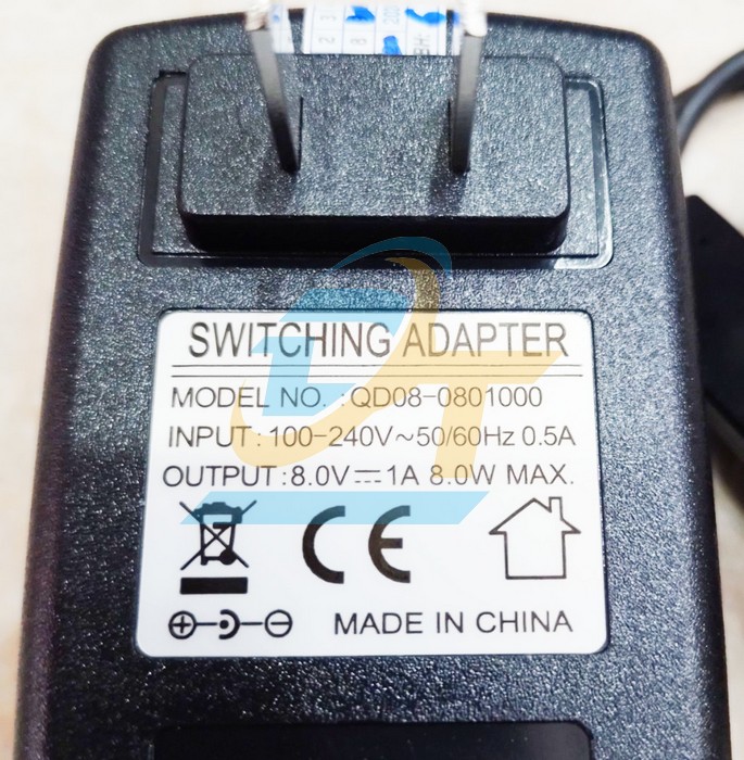 Adapter cân treo 8V 1A 8.0W HW-0801000 China | Giá rẻ nhất - Công Ty TNHH Thương Mại Dịch Vụ Đạt Tâm