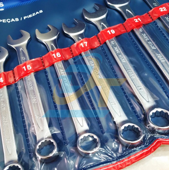 Bộ cờ lê vòng miệng 14 chi tiết 8-24mm Kingtony 1215MR 1215MR KingTony | Giá rẻ nhất - Công Ty TNHH Thương Mại Dịch Vụ Đạt Tâm