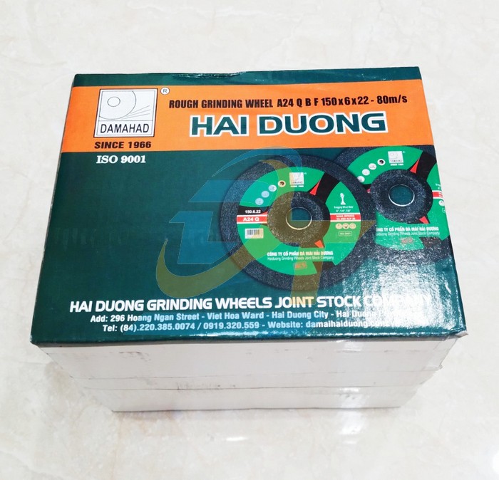 Đá mài bavia Hải Dương A24 Q B F 150x6x22 A24 Q B F 150x6x22 HaiDuong | Giá rẻ nhất - Công Ty TNHH Thương Mại Dịch Vụ Đạt Tâm