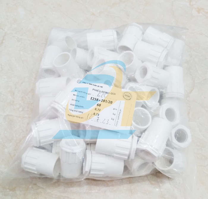 Đầu + khớp nối ren D20 Sino E258+281/20 E258+281/20 Sino | Giá rẻ nhất - Công Ty TNHH Thương Mại Dịch Vụ Đạt Tâm