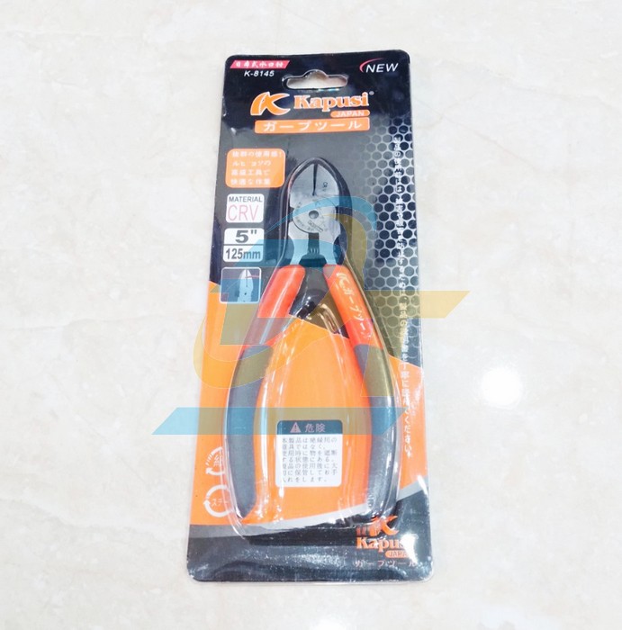 Kìm cắt vát 5"/125mm Kapusi K-8145-5 (K-8148) K-8145-5 Kapusi | Giá rẻ nhất - Công Ty TNHH Thương Mại Dịch Vụ Đạt Tâm