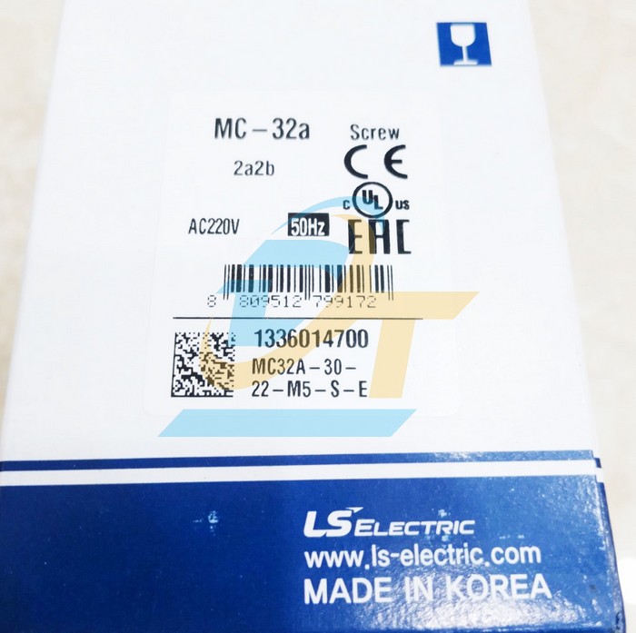 Khởi động từ LS 3P 32A 220V MC-32a  LS | Giá rẻ nhất - Công Ty TNHH Thương Mại Dịch Vụ Đạt Tâm