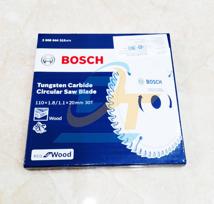 Lưỡi cưa gỗ 30 răng 110x20mm Bosch 2608644315  Bosch | Giá rẻ nhất - Công Ty TNHH Thương Mại Dịch Vụ Đạt Tâm