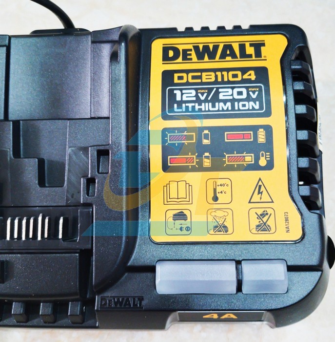 Sạc đa năng 10.8V-18V Dewalt DCB1104-B1  DEWALT | Giá rẻ nhất - Công Ty TNHH Thương Mại Dịch Vụ Đạt Tâm