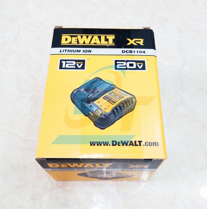 Sạc đa năng 10.8V-18V Dewalt DCB1104-B1  DEWALT | Giá rẻ nhất - Công Ty TNHH Thương Mại Dịch Vụ Đạt Tâm