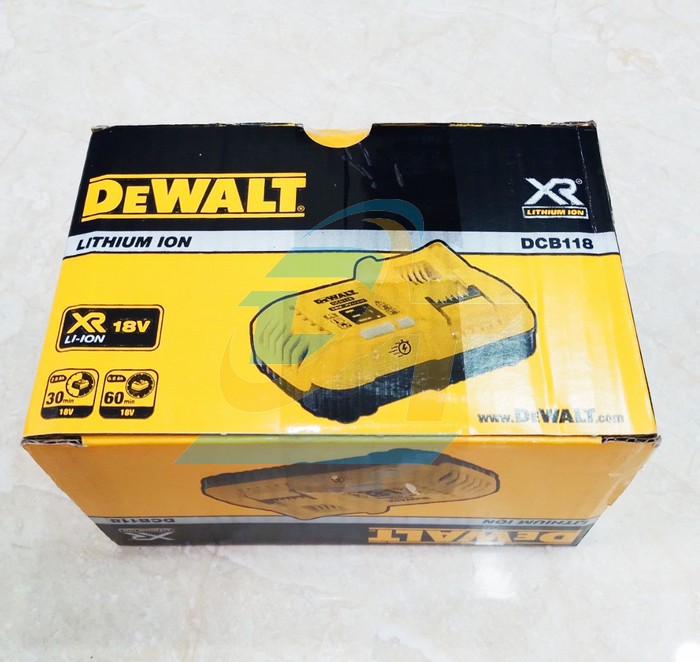 Sạc đa năng 10.8V-18V Dewalt DCB118-KR  DEWALT | Giá rẻ nhất - Công Ty TNHH Thương Mại Dịch Vụ Đạt Tâm