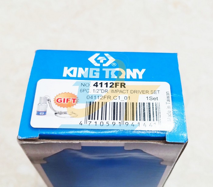 Bộ vít đóng 6 chi tiết Kingtony 4112FR 4112FR KingTony | Giá rẻ nhất - Công Ty TNHH Thương Mại Dịch Vụ Đạt Tâm