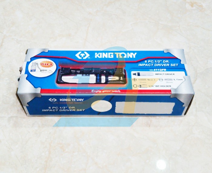 Bộ vít đóng 6 chi tiết Kingtony 4112FR 4112FR KingTony | Giá rẻ nhất - Công Ty TNHH Thương Mại Dịch Vụ Đạt Tâm