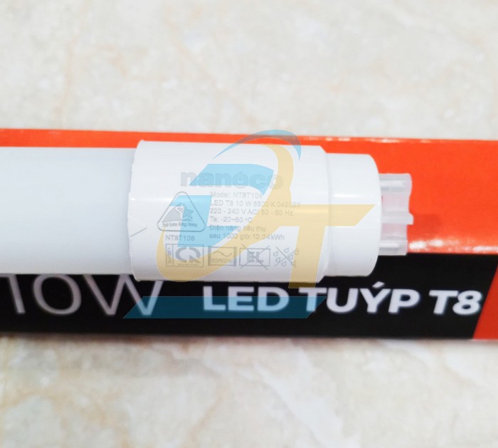 Bóng đèn Led Tube thủy tinh T8 0.6m 10W Nanoco NT8T106 NT8T106 Nanoco | Giá rẻ nhất - Công Ty TNHH Thương Mại Dịch Vụ Đạt Tâm