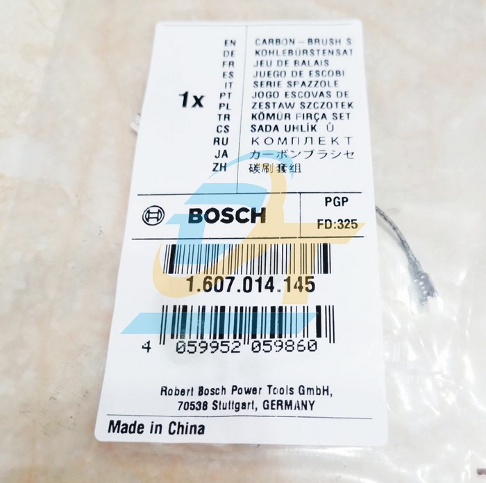 Chổi than máy mài góc A86 Bosch 1607014145 1607014145 Bosch | Giá rẻ nhất - Công Ty TNHH Thương Mại Dịch Vụ Đạt Tâm