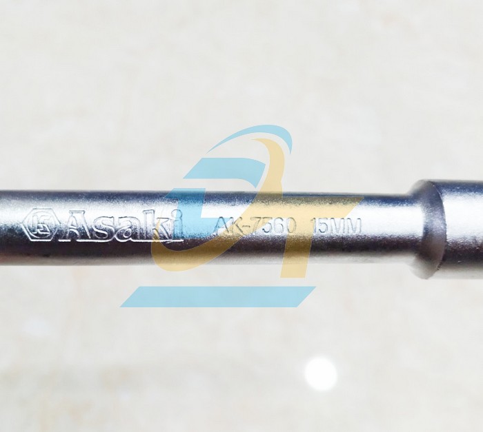 Điếu lỗ xi mờ 15mm Asaki AK-7560  Asaki | Giá rẻ nhất - Công Ty TNHH Thương Mại Dịch Vụ Đạt Tâm