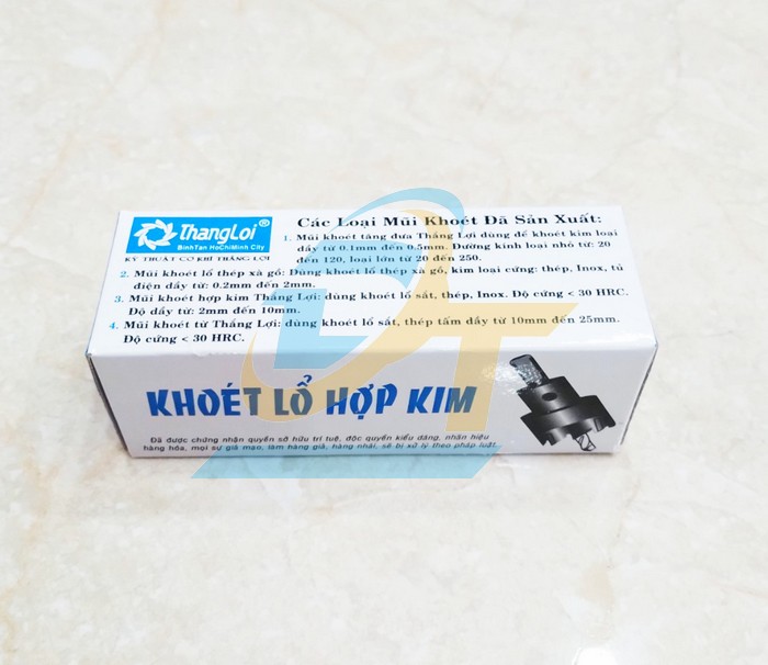 Mũi khoét lỗ hợp kim Thắng Lợi 25mm  ThangLoi | Giá rẻ nhất - Công Ty TNHH Thương Mại Dịch Vụ Đạt Tâm