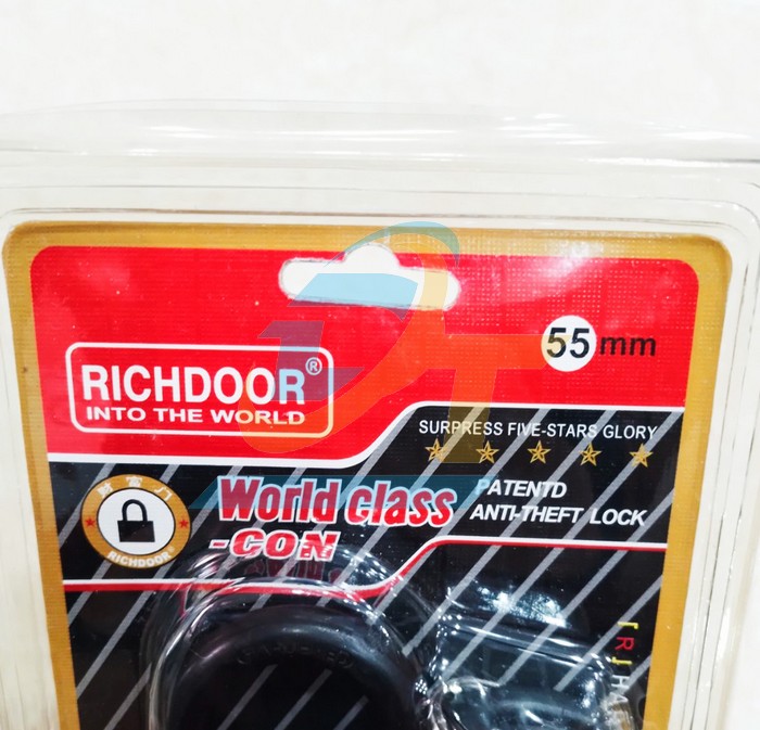 Ổ khóa thép bọc nhựa có nắp che chống nước Richdoor 55mm  RICHDOOR | Giá rẻ nhất - Công Ty TNHH Thương Mại Dịch Vụ Đạt Tâm