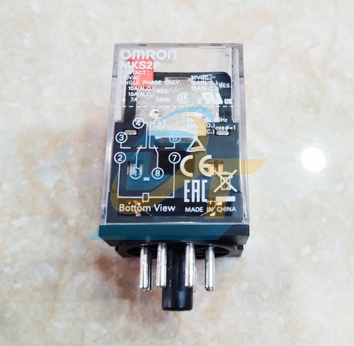 Relay trung gian 8 chân tròn Omron MKS2P 220V  Omron | Giá rẻ nhất - Công Ty TNHH Thương Mại Dịch Vụ Đạt Tâm