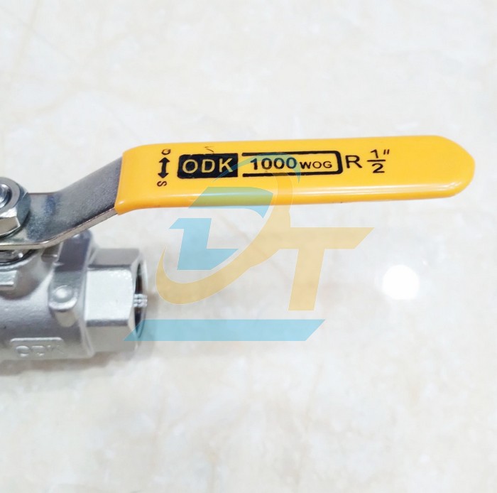 Van bi tay gạt inox 304 ODK DN15 - phi 21  ODK | Giá rẻ nhất - Công Ty TNHH Thương Mại Dịch Vụ Đạt Tâm