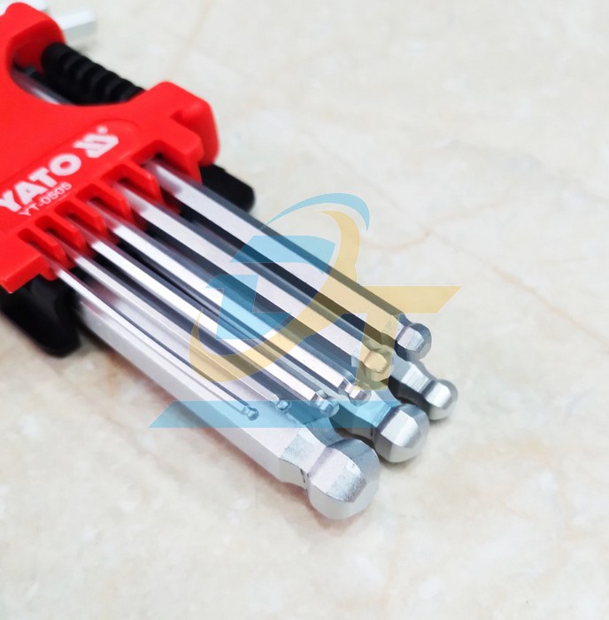 Bộ lục giác đầu bi ngắn 9 chi tiết 1.5-10mm Yato YT-0505  YaTo | Giá rẻ nhất - Công Ty TNHH Thương Mại Dịch Vụ Đạt Tâm