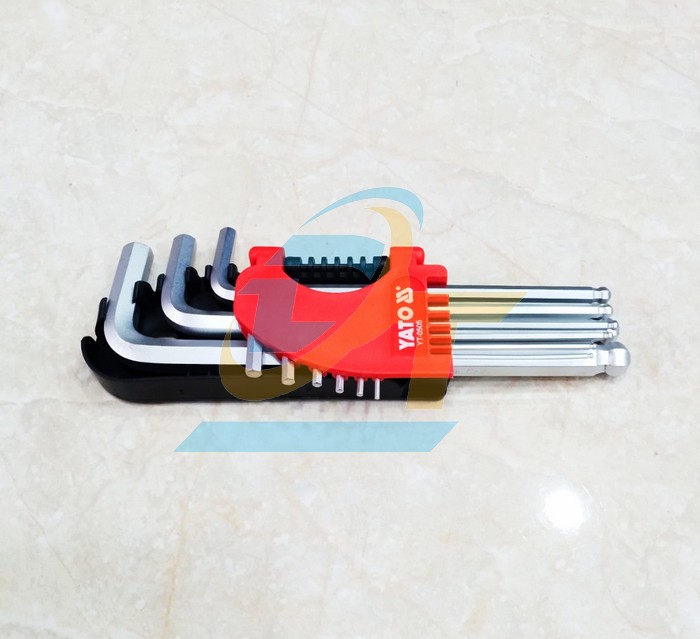 Bộ lục giác đầu bi ngắn 9 chi tiết 1.5-10mm Yato YT-0505  YaTo | Giá rẻ nhất - Công Ty TNHH Thương Mại Dịch Vụ Đạt Tâm