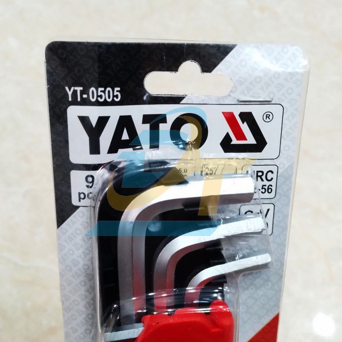 Bộ lục giác đầu bi ngắn 9 chi tiết 1.5-10mm Yato YT-0505  YaTo | Giá rẻ nhất - Công Ty TNHH Thương Mại Dịch Vụ Đạt Tâm