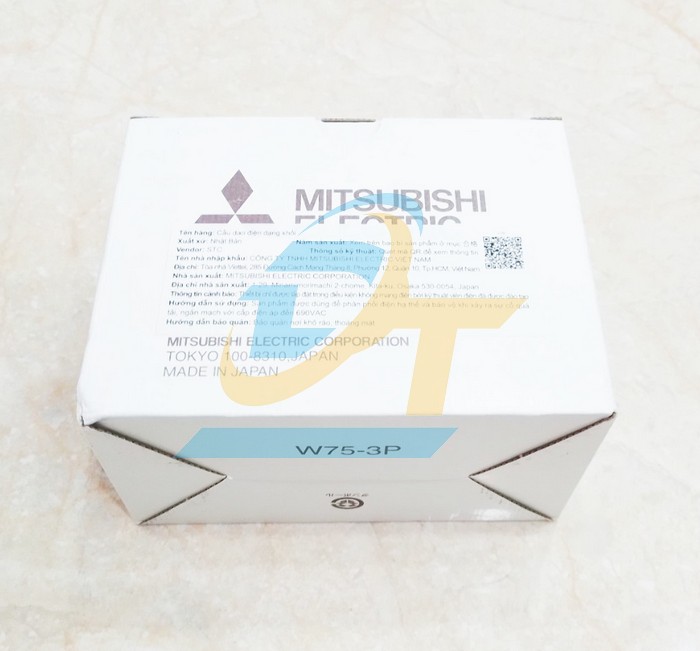 Cầu dao điện MCCB (khối) Mitsubishi NF63-CV 3P 63A 5kA  MITSUBISHI | Giá rẻ nhất - Công Ty TNHH Thương Mại Dịch Vụ Đạt Tâm