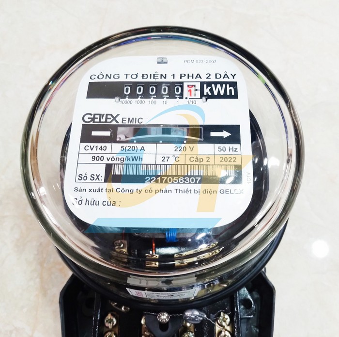 Công tơ điện 1P 220V Gelex Emic CV140 5(20)A  Emic | Giá rẻ nhất - Công Ty TNHH Thương Mại Dịch Vụ Đạt Tâm