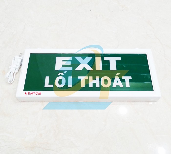 Đèn EXIT LỐI THOÁT 1 mặt Kentom KT-110  KENTOM | Giá rẻ nhất - Công Ty TNHH Thương Mại Dịch Vụ Đạt Tâm