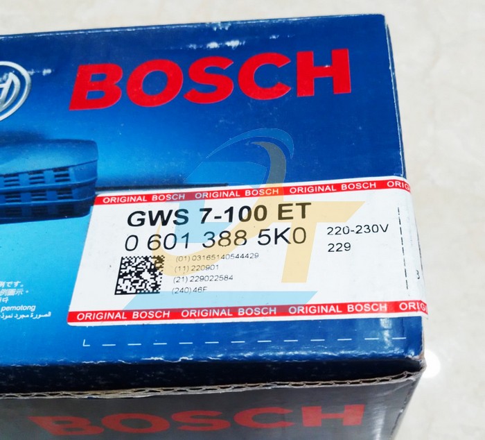 Máy mài góc 100mm Bosch GWS 7-100ET  Bosch | Giá rẻ nhất - Công Ty TNHH Thương Mại Dịch Vụ Đạt Tâm