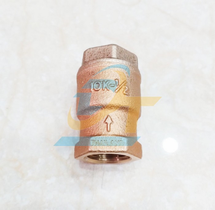 Van 1 chiều lò xo đồng RF Kitz nối ren 1/2" - Phi 21  Kitz | Giá rẻ nhất - Công Ty TNHH Thương Mại Dịch Vụ Đạt Tâm