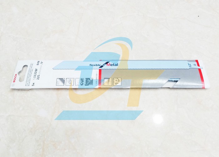 Bộ lưỡi cưa kiếm 5 cây 9"/225x19x0.9mm Bosch S1122BF 2608565019  Bosch | Giá rẻ nhất - Công Ty TNHH Thương Mại Dịch Vụ Đạt Tâm