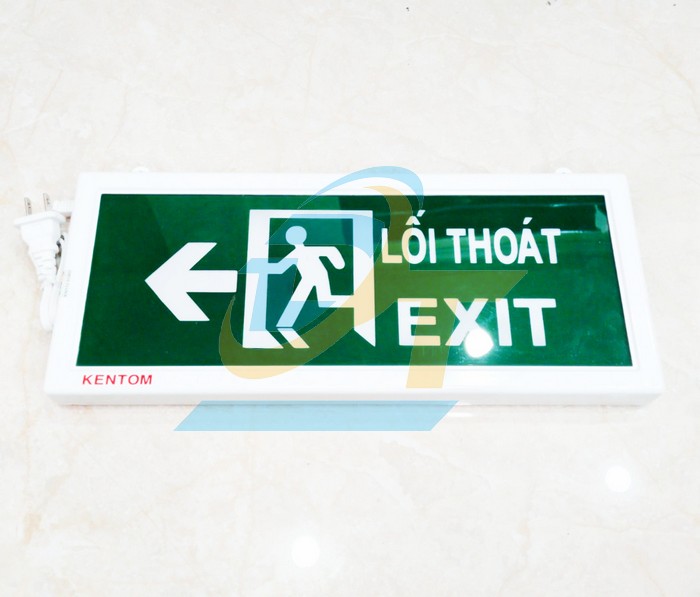 Đèn EXIT LỐI THOÁT 1 mặt Kentom KT-110  KENTOM | Giá rẻ nhất - Công Ty TNHH Thương Mại Dịch Vụ Đạt Tâm