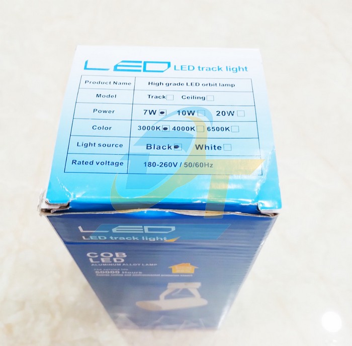 Đèn rọi ray vỏ trắng 7W 220V 3000K  China | Giá rẻ nhất - Công Ty TNHH Thương Mại Dịch Vụ Đạt Tâm