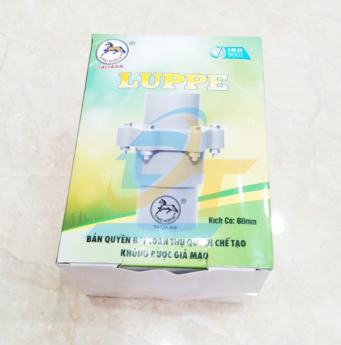 Luppe 1 chiều (Luppe ốc) PVC Taijaan 2 đầu phi 60  TAIJAAN | Giá rẻ nhất - Công Ty TNHH Thương Mại Dịch Vụ Đạt Tâm