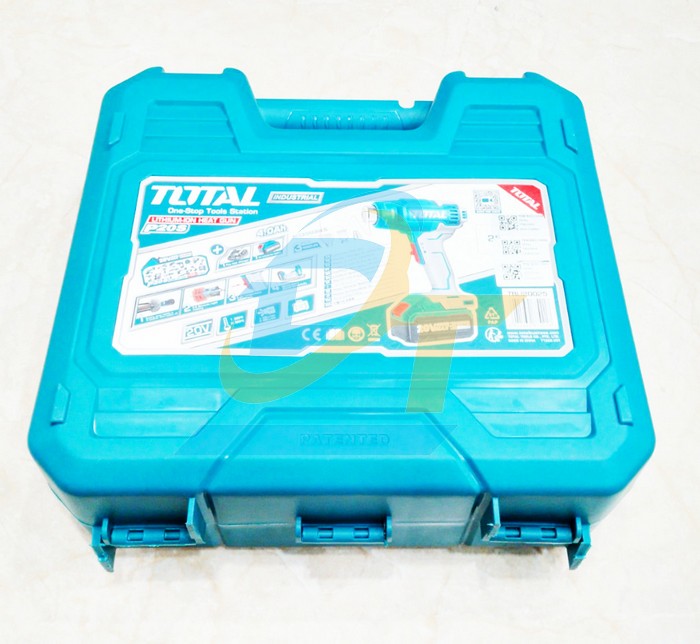 Máy thổi hơi nóng dùng pin 20V Total TBLI20025 (Kèm 1 pin 4.0Ah + 1 Sạc)  Total | Giá rẻ nhất - Công Ty TNHH Thương Mại Dịch Vụ Đạt Tâm