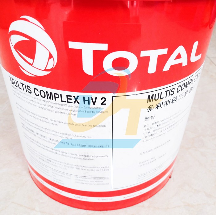 Mỡ bôi trơn chịu nhiệt Total Multis Complex HV 2 - Thùng 18kg  TotalEnergies | Giá rẻ nhất - Công Ty TNHH Thương Mại Dịch Vụ Đạt Tâm