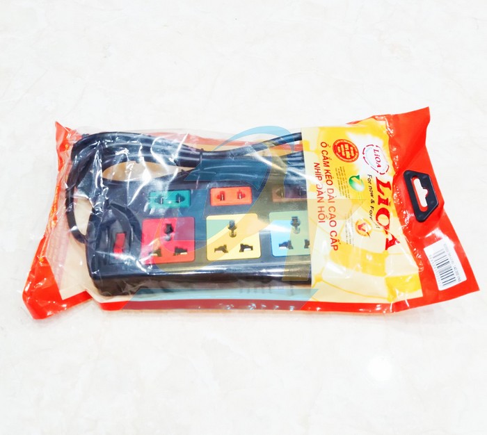Ổ cắm điện đa năng 6 chấu LiOA 3D3S32 - dây dài 3m  LiOA | Giá rẻ nhất - Công Ty TNHH Thương Mại Dịch Vụ Đạt Tâm