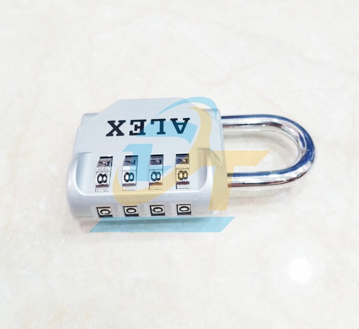 Ổ khóa 4 số Alex màu bạc 40mm  ALEX | Giá rẻ nhất - Công Ty TNHH Thương Mại Dịch Vụ Đạt Tâm