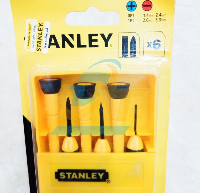 Bộ tua vít điện tử 6 cây Stanley STHT66052-8  Stanley | Giá rẻ nhất - Công Ty TNHH Thương Mại Dịch Vụ Đạt Tâm