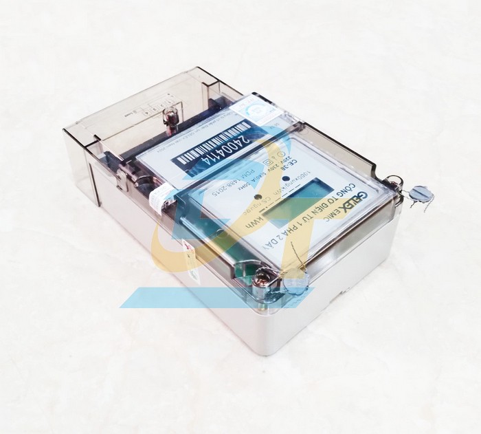 Công tơ điện tử 1 pha 2 dây EMIC CE-38  Emic | Giá rẻ nhất - Công Ty TNHH Thương Mại Dịch Vụ Đạt Tâm