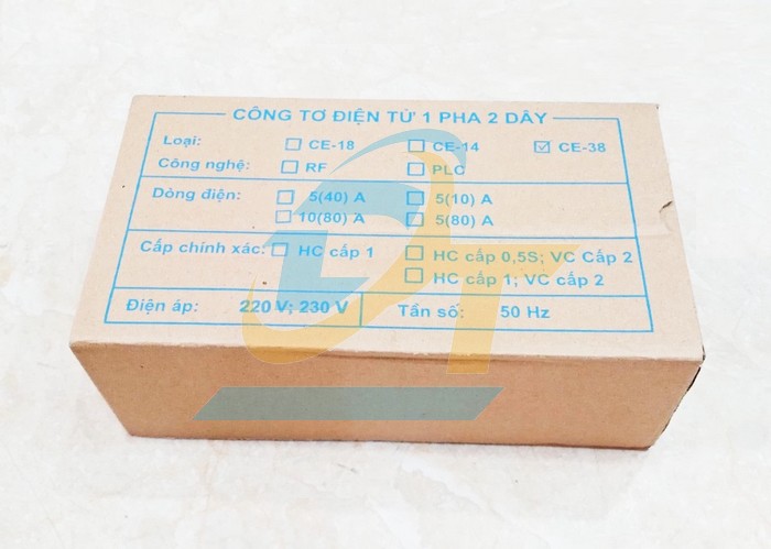 Công tơ điện tử 1 pha 2 dây EMIC CE-38  Emic | Giá rẻ nhất - Công Ty TNHH Thương Mại Dịch Vụ Đạt Tâm