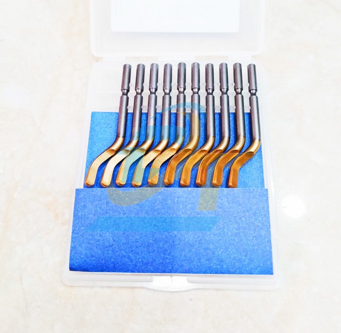 Lưỡi dao gọt bavia inox S20 TiN Noga BS2012  NOGA | Gi&aacute; rẻ nhất - C&ocirc;ng Ty TNHH Thương Mại Dịch Vụ Đạt T&acirc;m