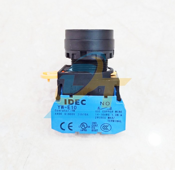 Nút nhấn nhả không đèn phi 22 màu vàng Idec YW1B-M1E10Y (1NO)  IDEC | Giá rẻ nhất - Công Ty TNHH Thương Mại Dịch Vụ Đạt Tâm