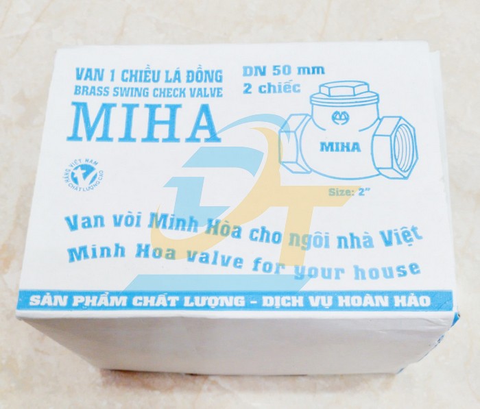 Van 1 chiều lá lật đồng MIHA Minh Hòa 2" - Phi 60  MinhHoa | Giá rẻ nhất - Công Ty TNHH Thương Mại Dịch Vụ Đạt Tâm