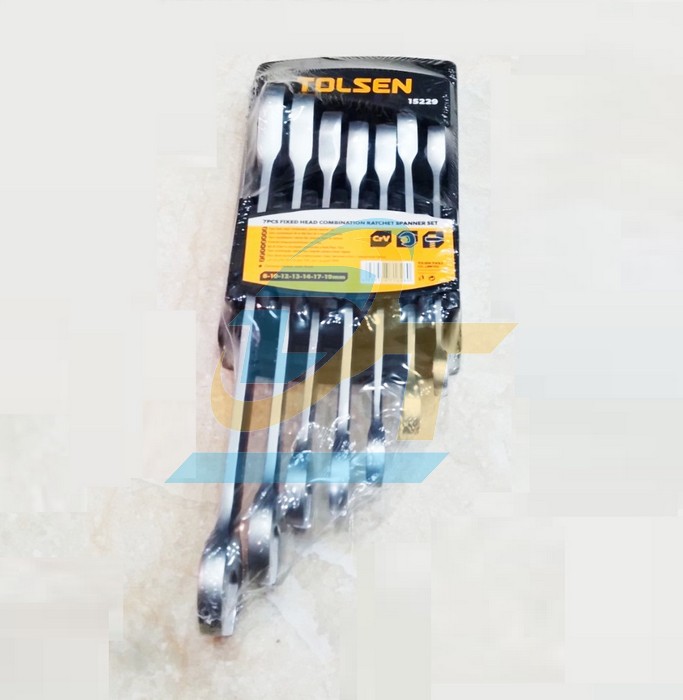 Bộ vòng miệng tự động 7 chi tiết 8-19mm Tolsen 15229  Tolsen | Giá rẻ nhất - Công Ty TNHH Thương Mại Dịch Vụ Đạt Tâm