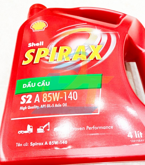 Dầu cầu hộp số Shell Spirax S2 A 85W-140 4L  Shell-Spirax | Giá rẻ nhất - Công Ty TNHH Thương Mại Dịch Vụ Đạt Tâm