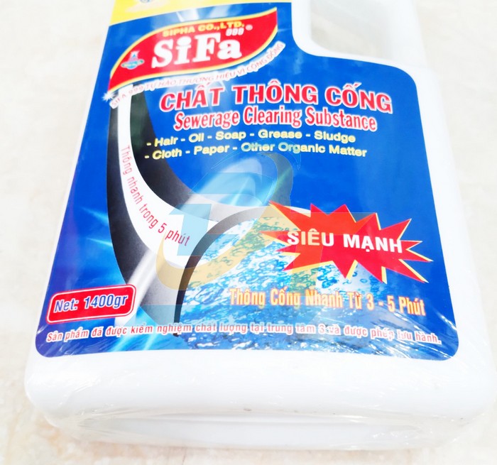 Dung dịch thông cống SiFa 1400g  SIFA | Giá rẻ nhất - Công Ty TNHH Thương Mại Dịch Vụ Đạt Tâm