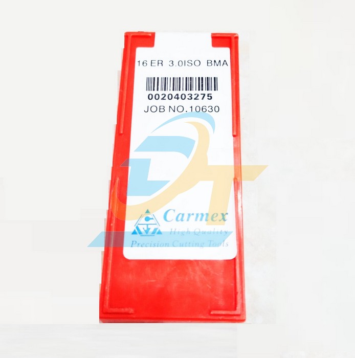 Mảnh tiện ren ngoài bước 3mm Carmex 16 ER 3.0ISO BMA  CARMEX | Giá rẻ nhất - Công Ty TNHH Thương Mại Dịch Vụ Đạt Tâm